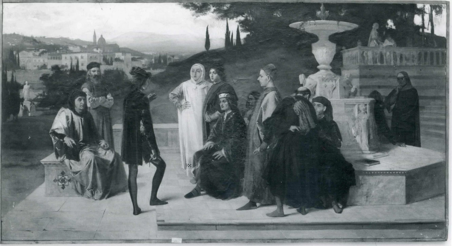 Pico della Mirandola dinanzi a Lorenzino de' Medici - Palazzo Reale, Milano